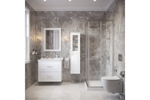 Зеркало STWORKI Хадстен 80 белое - 3