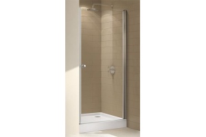 Душевая дверь в нишу Cezares Eco O-B-1-70-C-Cr стекло прозрачное - 2