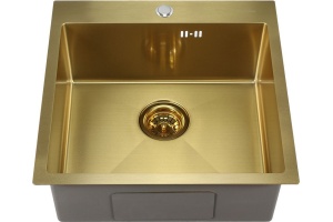 Мойка кухонная Melana D5050HG золото