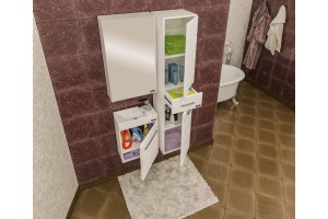 Тумба с раковиной СанТа Омега Como 40 - 3