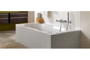 Квариловая ванна Villeroy & Boch Oberon 180х80 белая без гидромассажа - 3