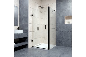 Душевой уголок RGW Passage PA-36-1B 90x90 профиль черный стекло прозрачное - 2