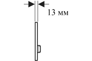 Кнопка смыва Geberit Sigma 50 115.788.DW.2 черный - 3