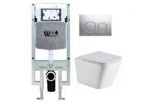 Комплект Weltwasser AMBERG 497 ST + GELBACH 004 GL-WT + AMBERG RD-MT CR (10000006689)