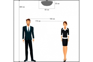 Люстра на штанге Arti Lampadari Pera Pera E 1.3.60.100 MA - 2