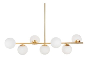 Люстра на штанге LUMINA DECO Fredica LDP 6030-7 GD - 2