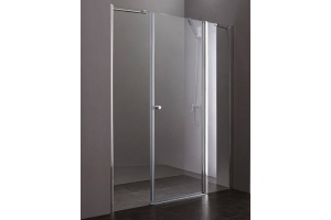 Душевая дверь Cezares Elena 165 хром стекло прозрачное