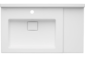 Раковина мебельная Aquaton Сакура 80 L белый - 3