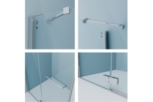 Душевая дверь в нишу IDDIS Slide 110 см SLI6CH1i69 - 2