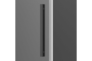 Душевой уголок Vincea Soft 120х90 профиль темный хром стекло прозрачное - 2