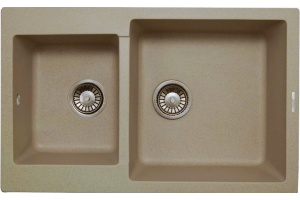 Мойка кухонная Lava D3 бежевая