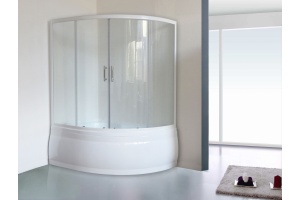 Шторки для ванной Royal bath Alpine 150 см (RB 150ALP-T) - 2