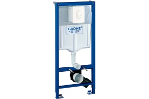 Система инсталляции для унитазов Grohe Rapid SL 38722001 4 в 1 с кнопкой смыва