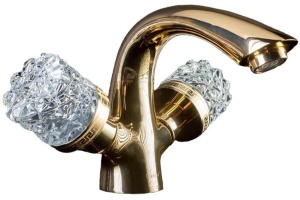 Смеситель Boheme Crystal 291-CRST для раковины