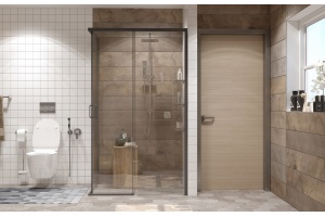 Душевой уголок Ambassador Queen 11011205RBlack 120x80 - 3