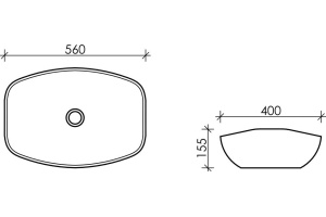 Раковина Ceramica Nova Element CN5016 - 2