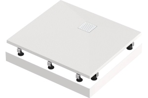 Поддон для душа Good Door Essentia 90x100, с сифоном, белый - 2