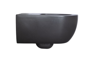 Чаша для подвесного унитаза Allen Brau Priority без сиденья черный матовый - 3