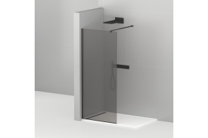 Душевая перегородка Cezares Liberta-L-1-120-GR-NERO