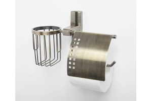 Держатель туалетной бумаги Wasserkraft Exter K-5259 с держателем освежителя воздуха - 2