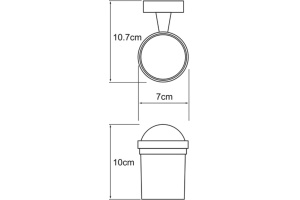 Стакан Wasserkraft Isen K-4028 - 3