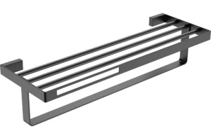 Полка Boheme Q 10947-GM Gun Metal для полотенец