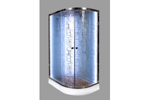 Душевая кабина Deto ЕМ1512L N LED - 2