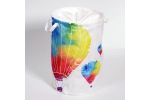 Корзина для белья Wasserkraft Rossel рисунок белый - 2