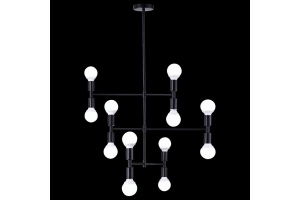 Подвесной светильник Natali Kovaltseva Loft Lux 2 LOFT LUX 75129/12C BLACK