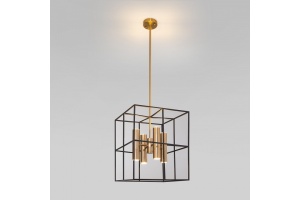 Люстра на штанге Eurosvet Adamson 70142/8 латунь