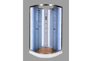 Душевая кабина Deto ЕМ1580N LED с гм.