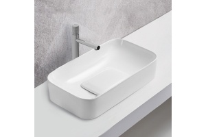 Накладная раковина Vincea 70х38 белая - 2