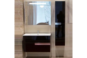 Мебель для ванной Roca Victoria Nord Black Edition 80 черная