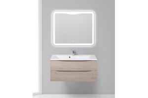 Тумба с раковиной BelBagno Marino 100 rovere grigio - 2