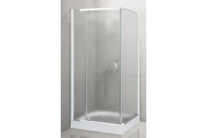 Душевой уголок Royal Bath HPV 80х80 с поддоном профиль белый стекло матовое