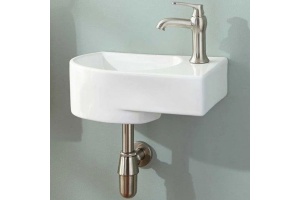 Раковина подвесная Ceramalux N 41 белый (9273L)