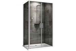 Душевой уголок ABBER Sonnenstrand 100х70 профиль хром (AG04100C-S70)