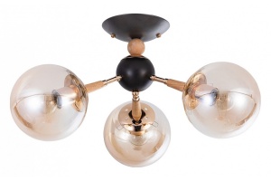 Потолочная люстра Arte Lamp Boston A4485PL-3BK
