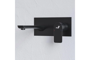 Смеситель для раковины RGW Shower Panels черный матовый - 3