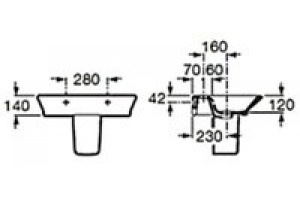 Полупьедестал Roca Gap (337471000) - 3
