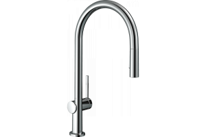 Кухонный смеситель Hansgrohe Talis M54 однорычажный, 210, Eco, с вытяжным душем, 2jet, хром 72842000