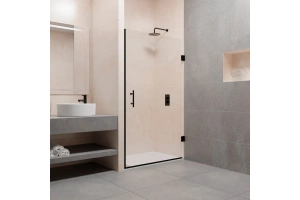 Душевая дверь в нишу RGW Passage PA-06B 60х195 профиль черный стекло прозрачное - 2