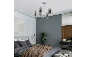 Люстра на штанге Eurosvet Pluto 60156/6 хром - 3