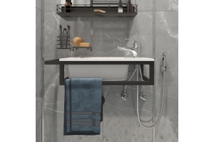 Смеситель для раковины DIWO Коломна KL-05cr с гигиеническим душем - 2