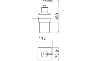 Дозатор Allen Brau Infinity 6.21006-00 хром - 2