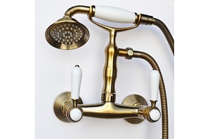 Смеситель для душа Magliezza Bianco бронза (50111-3-br)
