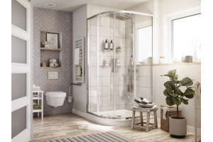 Душевой уголок STWORKI Хельсинки DE018RL120120200 120x120 см профиль хром глянец - 2