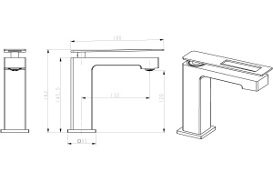Смеситель Boheme Q 141-GUW для раковины - 2