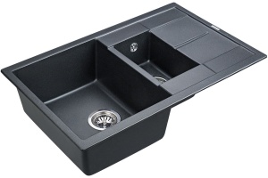 Мойка кухонная Paulmark Feste 77.5 черный матовый - 3