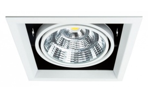 Встраиваемый светодиодный светильник Arte Lamp Merga A8450PL-1WH